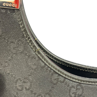 GUCCI Black GG Supreme Canvas Jackie Bag Gucci