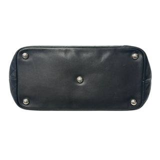 CHANEL Black Lambskin Cambon Tote Chanel