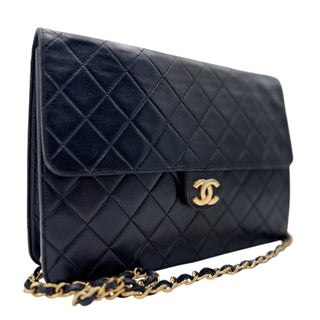 CHANEL Lambskin Classic Single Flap Bag Chanel