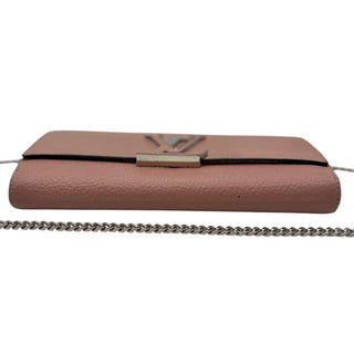 LOUIS VUITTON Pink Taurillon Capucines Leather Wallet Louis Vuitton