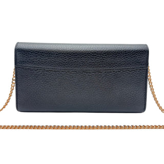 LOUIS VUITTON Black Taurillon Capucines Leather Wallet Louis Vuitton