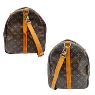 LOUIS VUITTON Monogram Bandouliere Keepall 60 Louis Vuitton