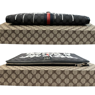 GUCCI x BALENCIAGA The Hacker Project BB Supreme Graffiti Clutch Gucci
