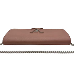LOUIS VUITTON Pink Taurillon Capucines Leather Wallet Louis Vuitton