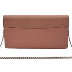 LOUIS VUITTON Pink Taurillon Capucines Leather Wallet Louis Vuitton
