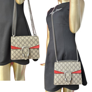 GUCCI GG Supreme Coated Canvas Dionysus Chain Bag Gucci