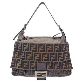 FENDI Zucca Canvas Mamma Baguette Fendi