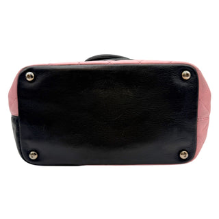 CHANEL Pink Lambskin Cambon Tote Chanel