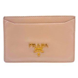 Prada Pink Leather Card Holder Gucci