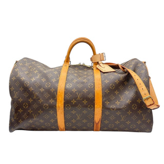 LOUIS VUITTON Monogram Bandouliere Keepall 60 Louis Vuitton
