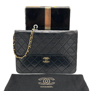 CHANEL Lambskin Classic Single Flap Bag Chanel