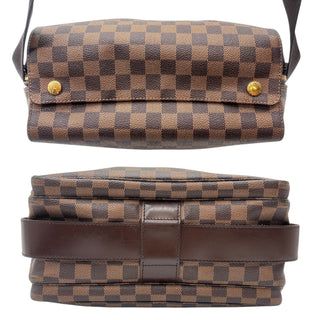 LOUIS VUITTON Damier Ebene Naviglio Messenger Bag Louis Vuitton
