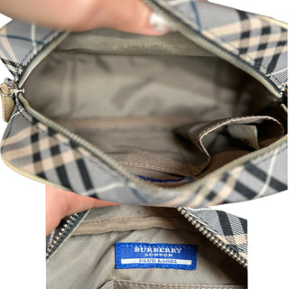 BURBERRY Blue Label Check Crossbody Bag Burberry