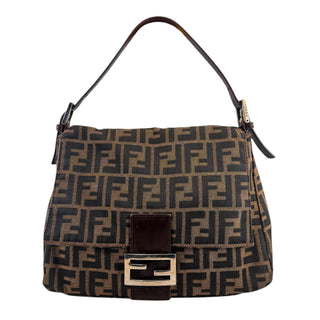 FENDI Zucca Canvas Mamma Baguette Fendi