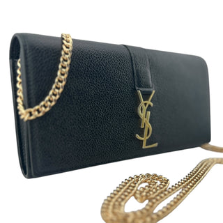 SAINT LAURENT Mary Kate YSL Clutch with Chain Saint Laurent