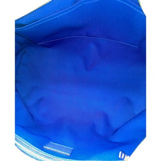 LOUIS VUITTON LIMITED EDITION Gradient Green/Blue Keepall Bandoulière 45 – New Condition Unisex Louis Vuitton