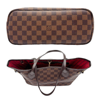 LOUIS VUITTON Damier Ebene Neverfull PM Tote Bag Louis Vuitton