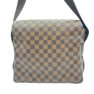 LOUIS VUITTON Damier Ebene Naviglio Messenger Bag Louis Vuitton