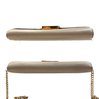 LOUIS VUITTON Tan Taurillon Capucines Leather Wallet with Chain Louis Vuitton