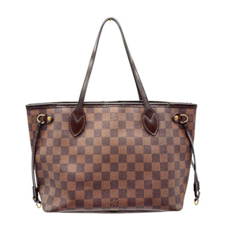 LOUIS VUITTON Damier Ebene Neverfull PM Tote Bag Louis Vuitton