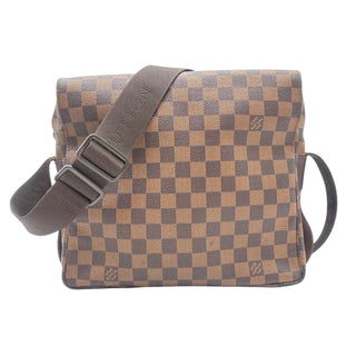 LOUIS VUITTON Damier Ebene Naviglio Messenger Bag Louis Vuitton