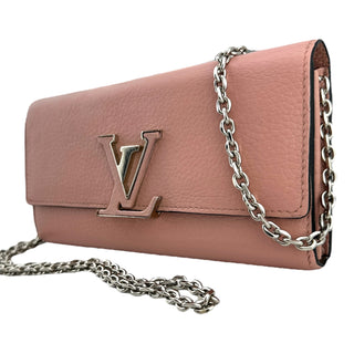 LOUIS VUITTON Capucines Leather Wallet on Chain (Copy) Louis Vuitton