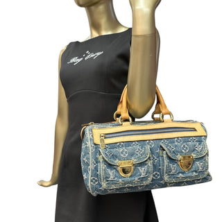 LOUIS VUITTON Monogram Denim Neo Speedy Bag Louis Vuitton