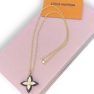 Repurposed LOUIS VUITTON Blooming Flowers Charm Necklace (Copy) Louis Vuitton