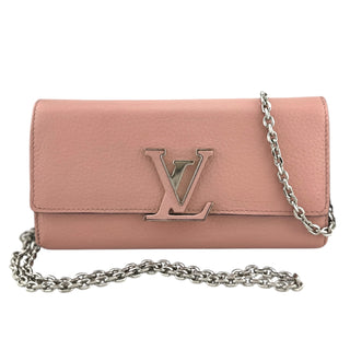 LOUIS VUITTON Capucines Leather Wallet on Chain (Copy) Louis Vuitton