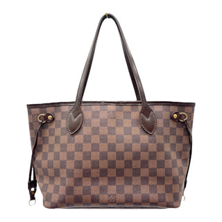 LOUIS VUITTON Damier Ebene Neverfull PM Tote Bag Louis Vuitton