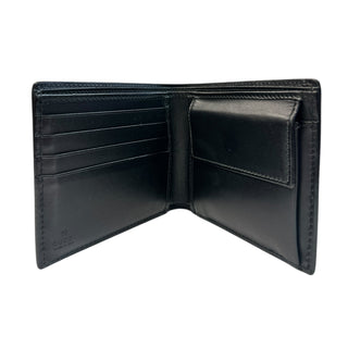 GUCCI Kingsnake Print GG Supreme Bifold Wallet Gucci