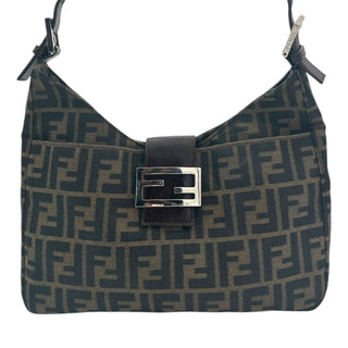 FENDI Zucca Canvas Shoulder Bag Fendi