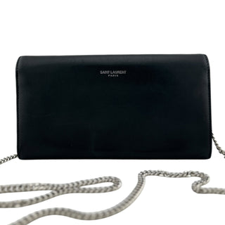 SAINT LAURENT Grain de Poudre Chevron YSL Chain Bag (Copy) Saint Laurent