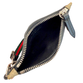 GUCCI Kingsnake GG Supreme Lanyard Card Holder Wallet Gucci