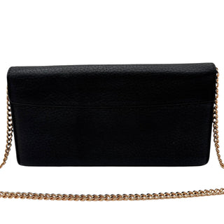 LOUIS VUITTON Black Taurillon Capucines Leather Wallet Louis Vuitton