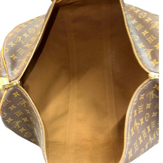 LOUIS VUITTON Monogram Bandouliere Keepall 55 Louis Vuitton
