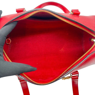 LOUIS VUITTON Red Epi Leather Papillon Louis Vuitton
