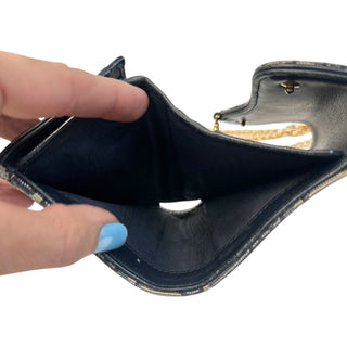 GUCCI Kingsnake Print GG Supreme Bifold Wallet Gucci