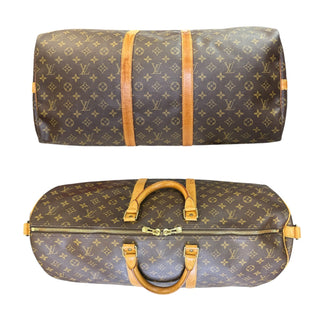 LOUIS VUITTON Monogram Bandouliere Keepall 55 Louis Vuitton