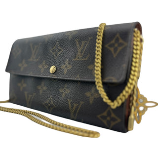 LOUIS VUITTON Monogram Sarah Wallet Louis Vuitton