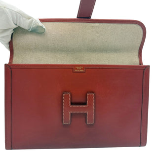 HERMES Swift Jiges PM Clutch with added Chain Hermes