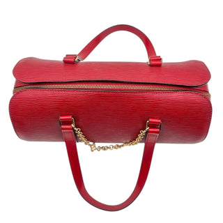LOUIS VUITTON Red Epi Leather Papillon Louis Vuitton