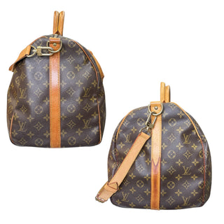 LOUIS VUITTON Monogram Bandouliere Keepall 55 Louis Vuitton