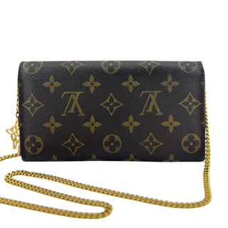 LOUIS VUITTON Monogram Sarah Wallet Louis Vuitton