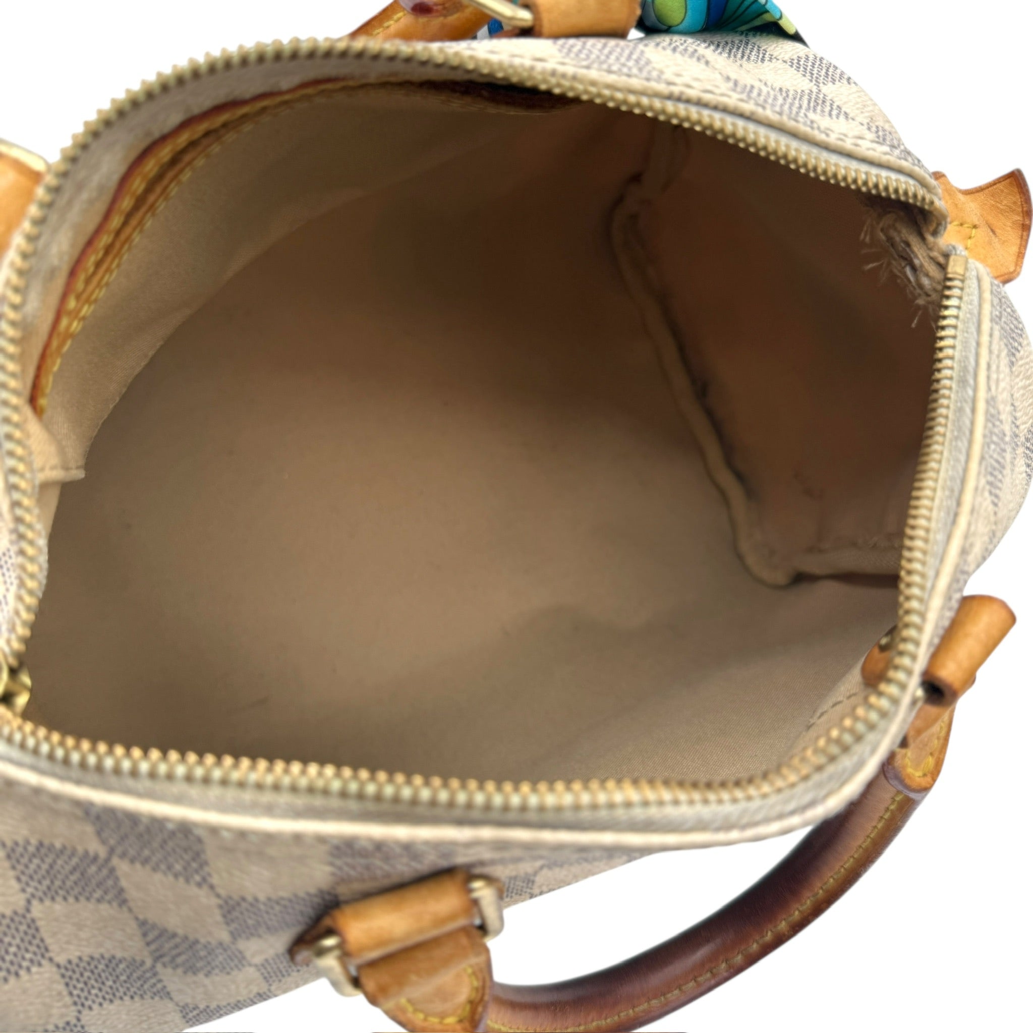 LOUIS VUITTON Damier Azur Speedy 25 Bag – Bag Envy