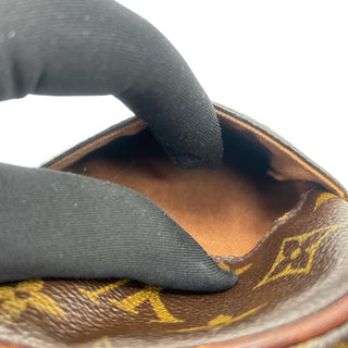 LOUIS VUITTON Monogram Coated Canvas Pochette Gange Bag Louis Vuitton