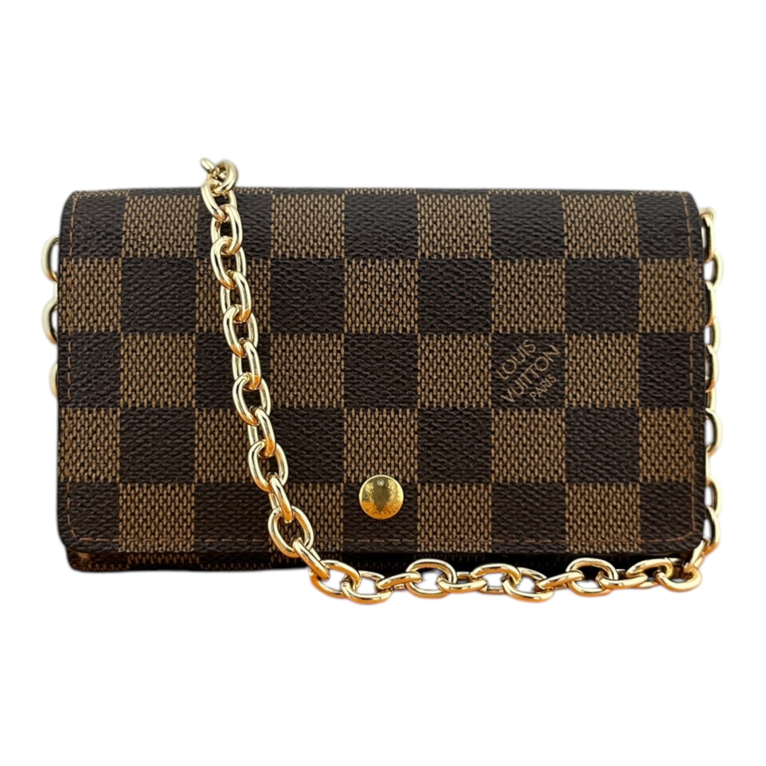 Louis Vuitton hotsell Damier Ebene Porte Monnaie Billets Tresor