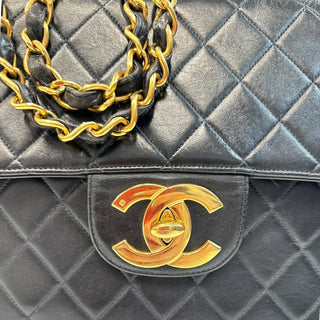 CHANEL Lambskin Jumbo 30 Classic Single Flap Bag Chanel
