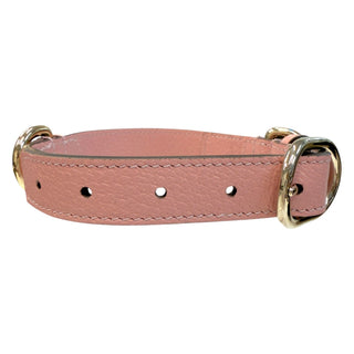 Gucci GG Supreme Powder Pink Canvas and Leather Small/Medium Dog Collar Gucci