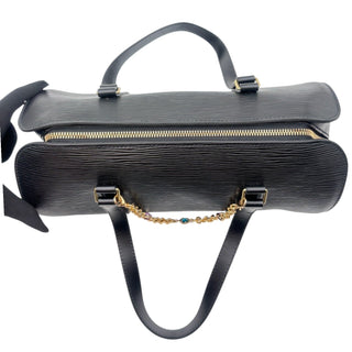 LOUIS VUITTON Black Epi Leather Papillon Louis Vuitton